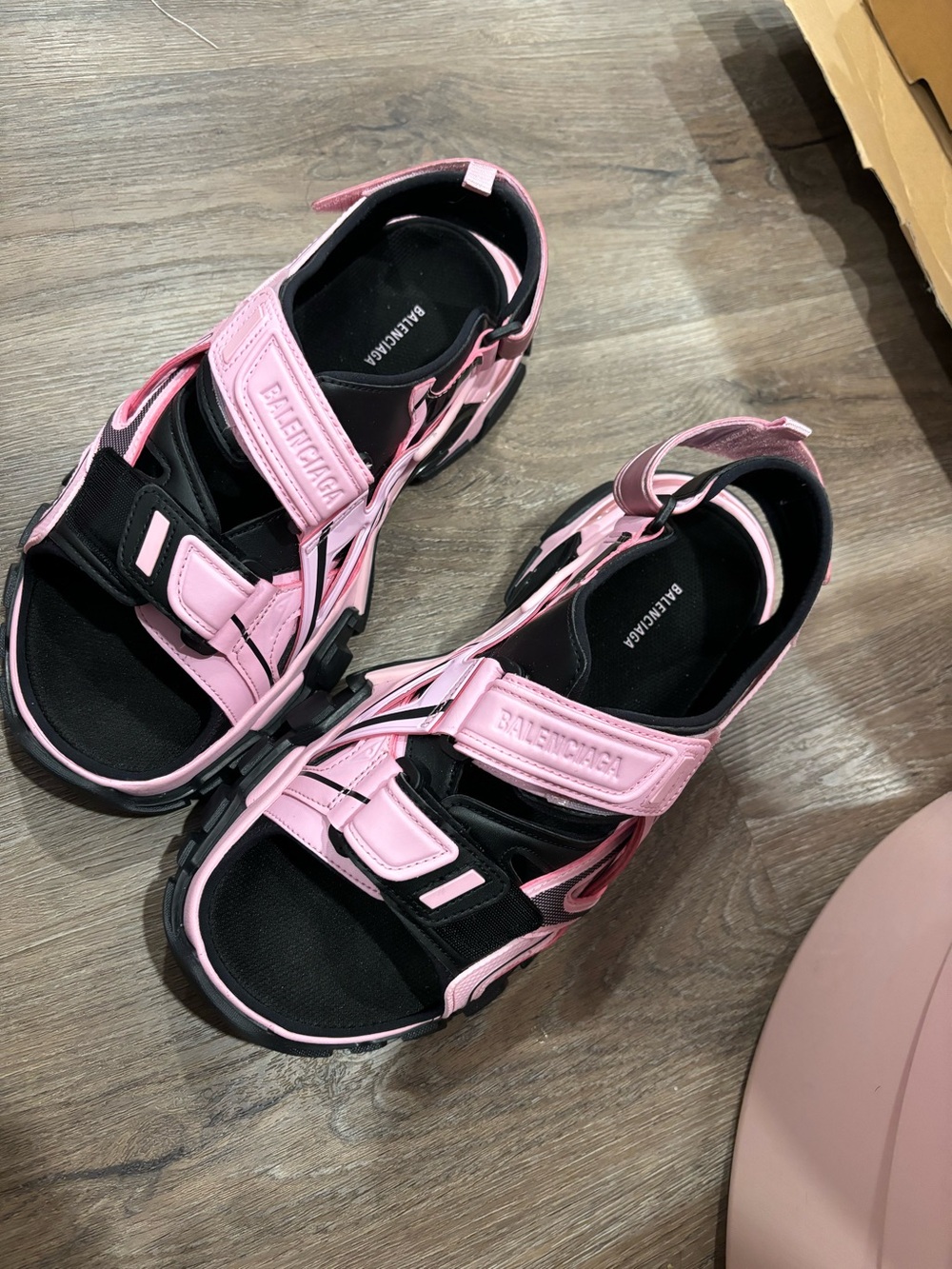 Balenciaga Sport Sandals with Rugged Sole - Women's (Authentic)